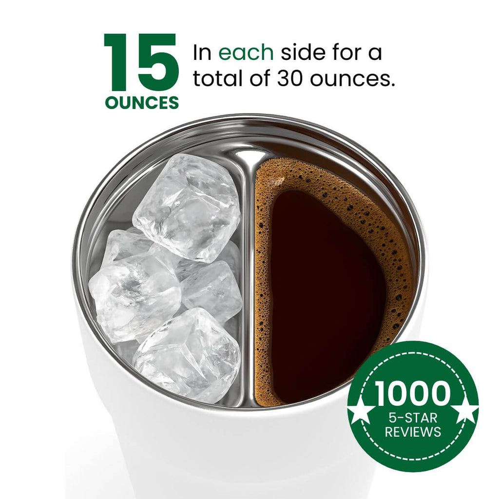 DUAL CHAMBER 850ml TUMBLER (2025 Version) - SplitflaskUKEU