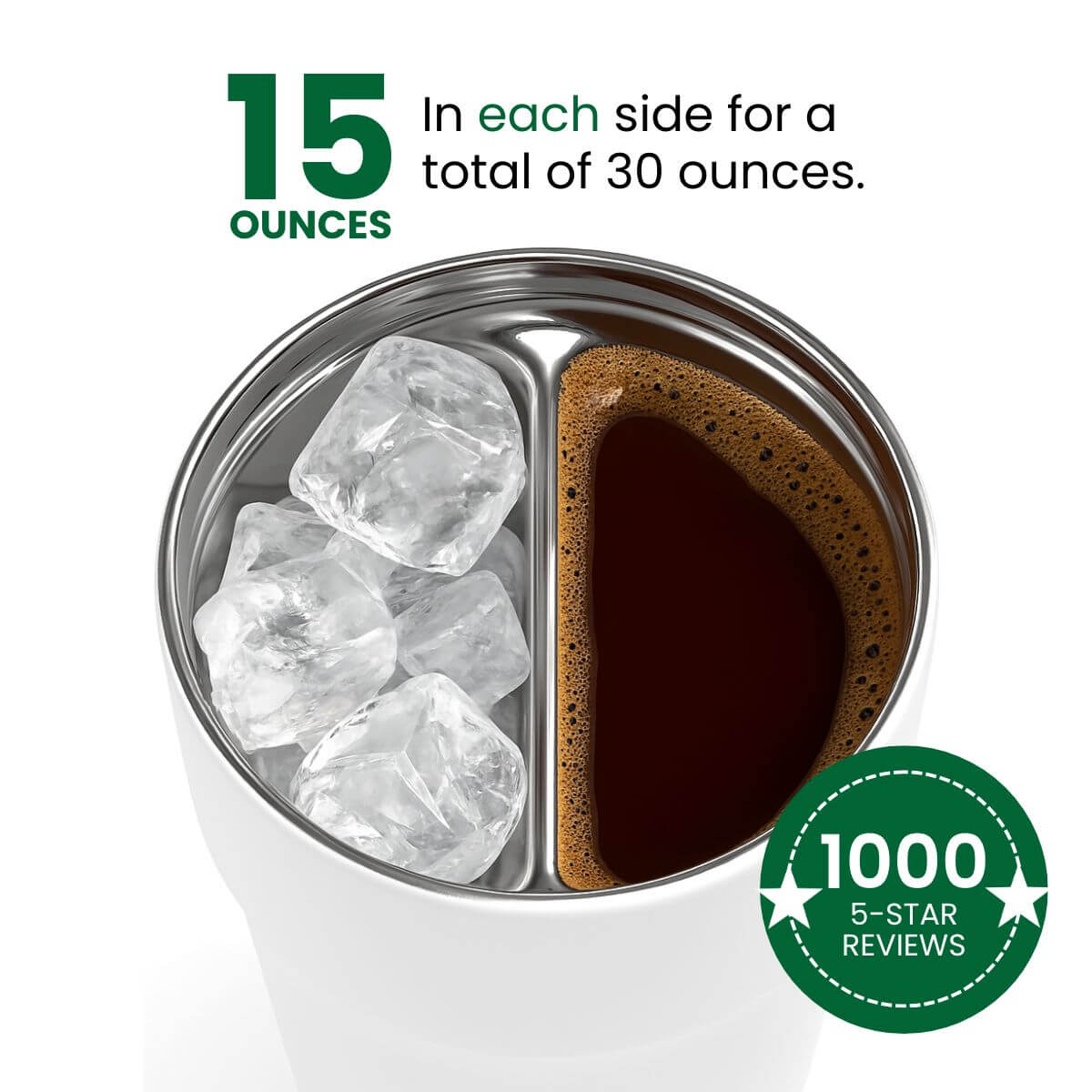 DUAL CHAMBER 850ml TUMBLER (2025 Version) - SplitflaskUKEU