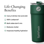 DUAL CHAMBER 850ml TUMBLER (2025 Version) - SplitflaskUKEU