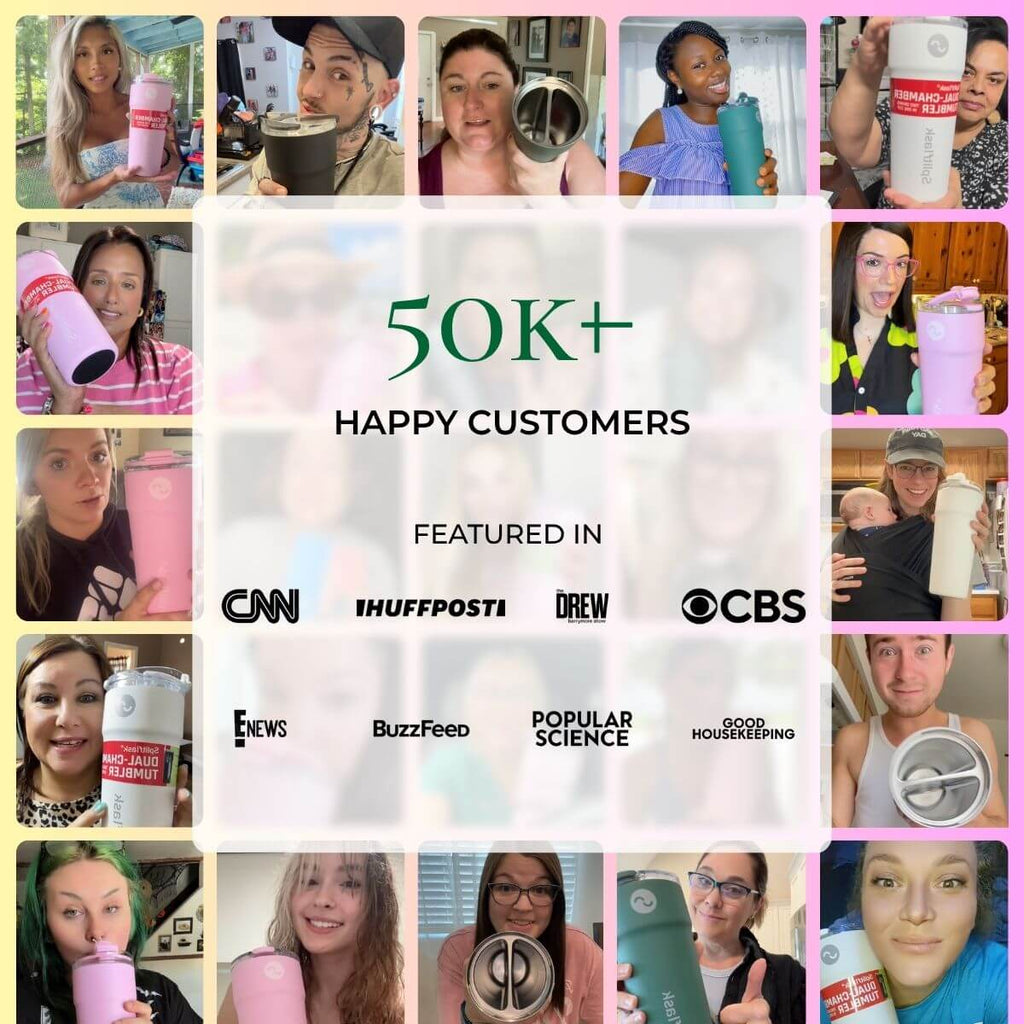 DUAL CHAMBER 850ml TUMBLER (2025 Version) - SplitflaskUKEU