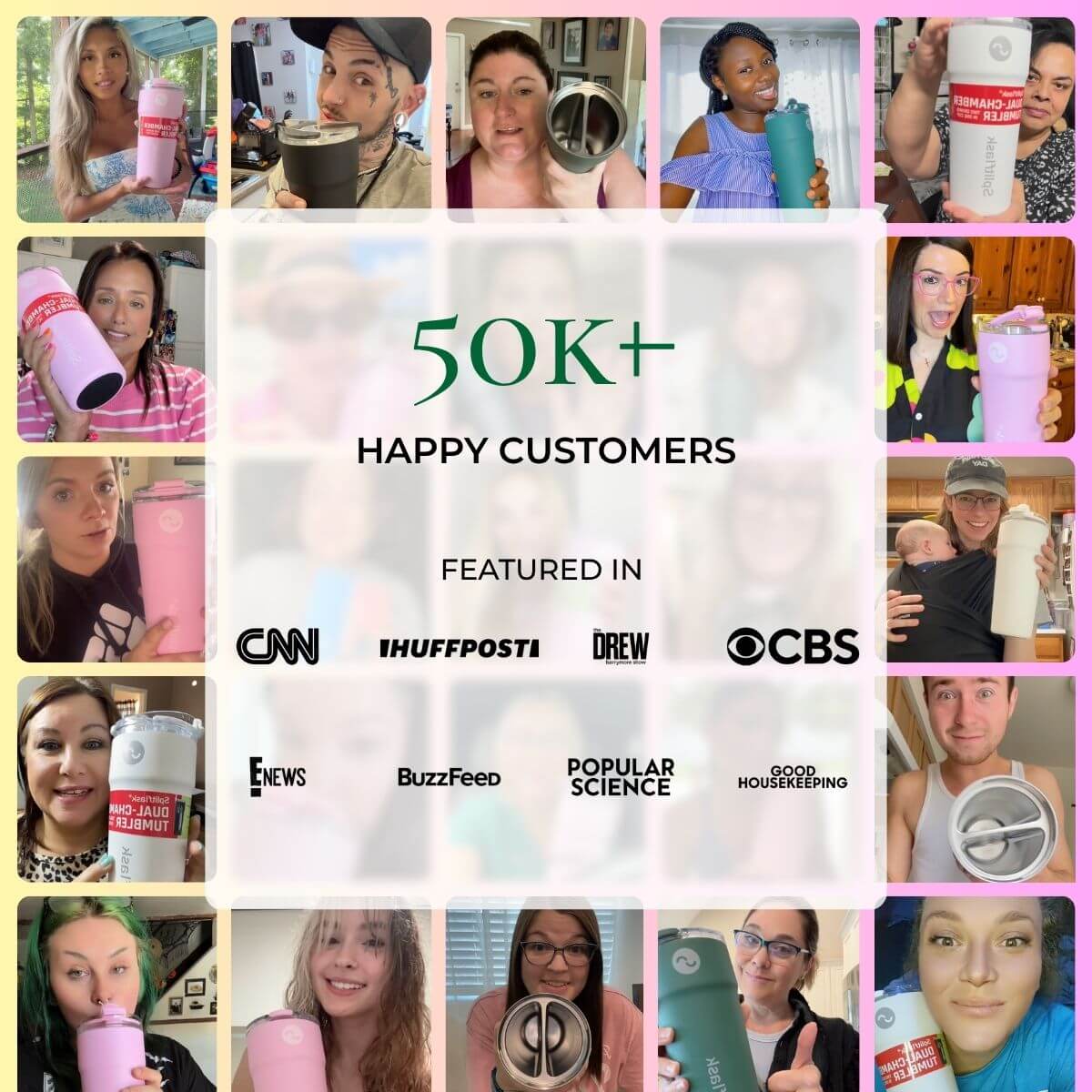 DUAL CHAMBER 850ml TUMBLER (2025 Version) - SplitflaskUKEU